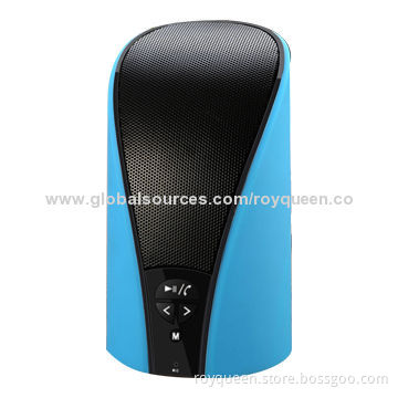 Bluetooth Speaker, Supports MP3/WMA, Up to 32GB Memory CardNew